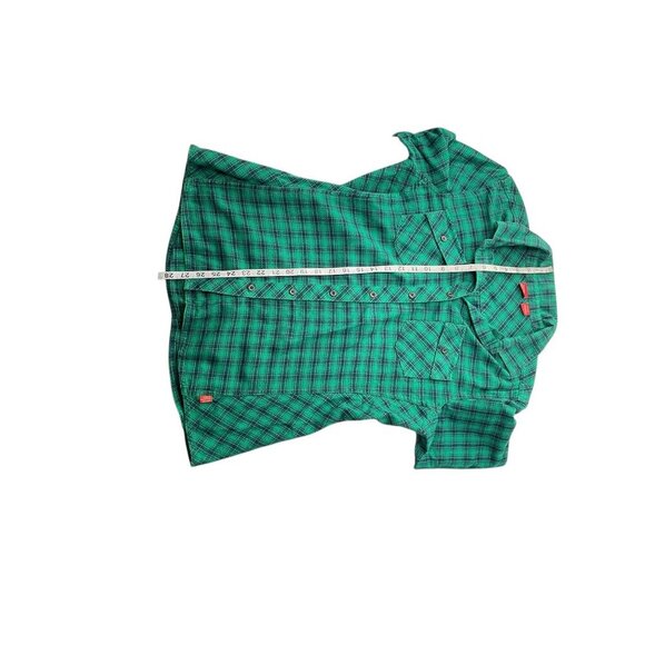 Eastern Mountian Sports Flannel Green Winter Grunge Utility Outdoors L - Picture 6 of 7